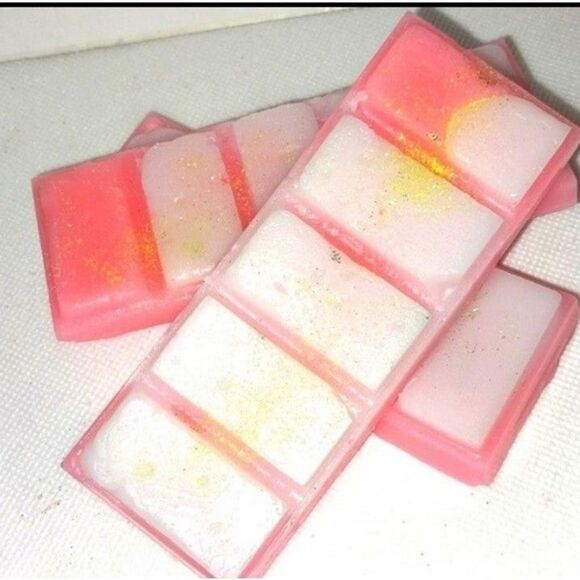 hand crafted Pink Persuasion wax melt bar 1pc limited edition - Picture 2 of 3